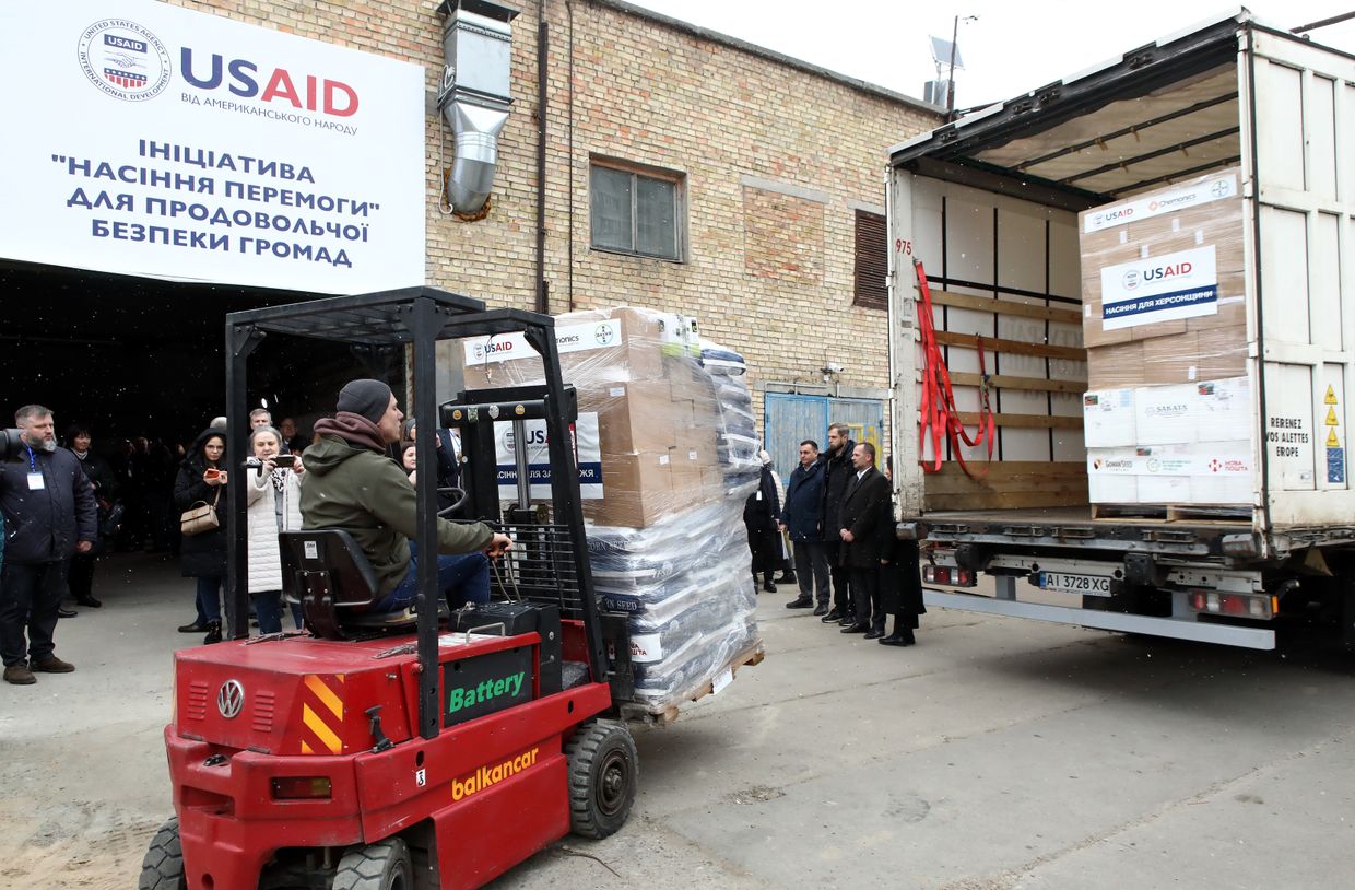 US foreign aid transformed Ukraine. Its suspension threatens decades of work