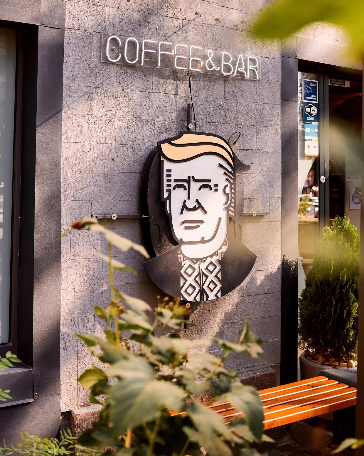 Kyiv coffee shop drops 'Trump' name amid growing discontent with US president