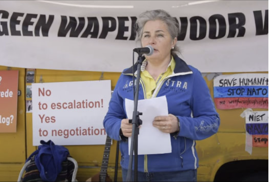 As Ukraine peace talks continue, pro-Russians in Europe are demonstrating to ‘stop Zelensky’
