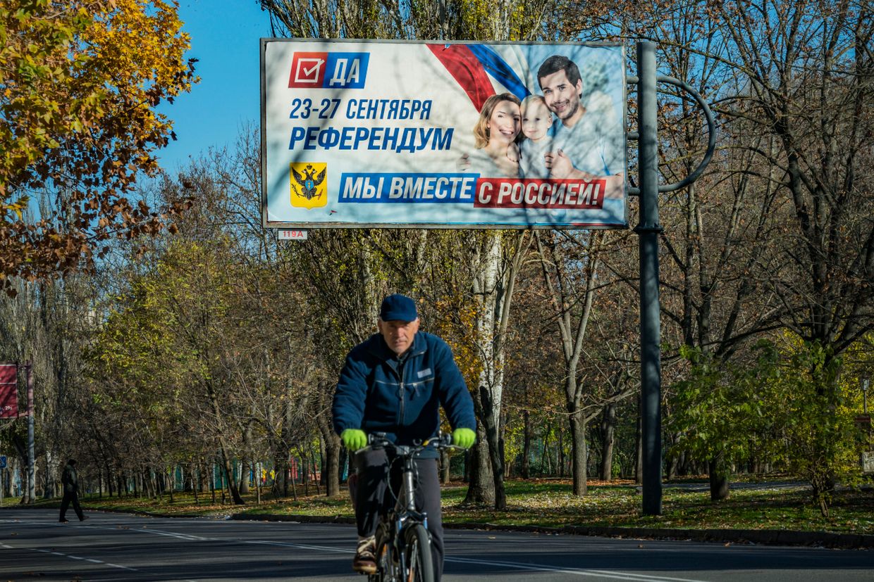 Russia’s sham ‘referendums’ at gunpoint are null and void, despite Steve Witkoff’s comments