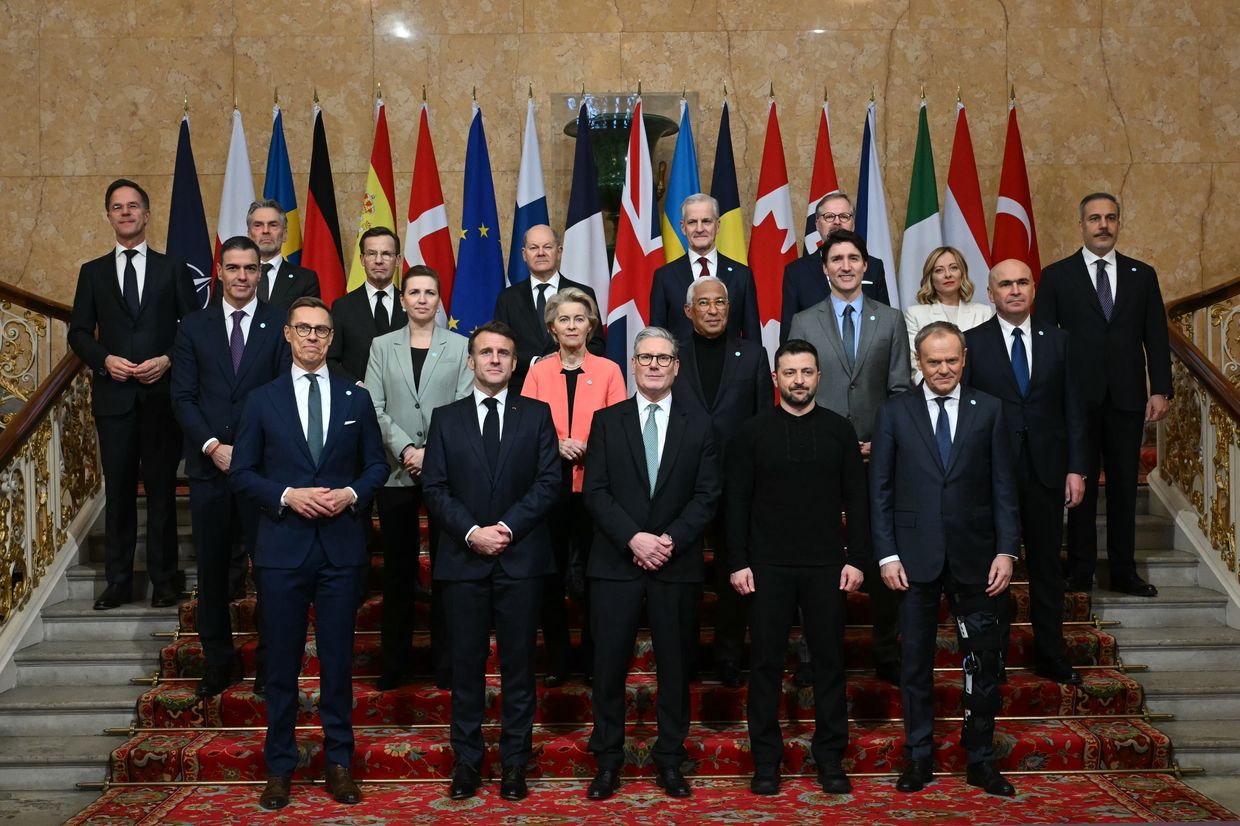 Ukraine war latest: Europe developing 'coalition of the willing' to back ceasefire in Ukraine, Starmer says
