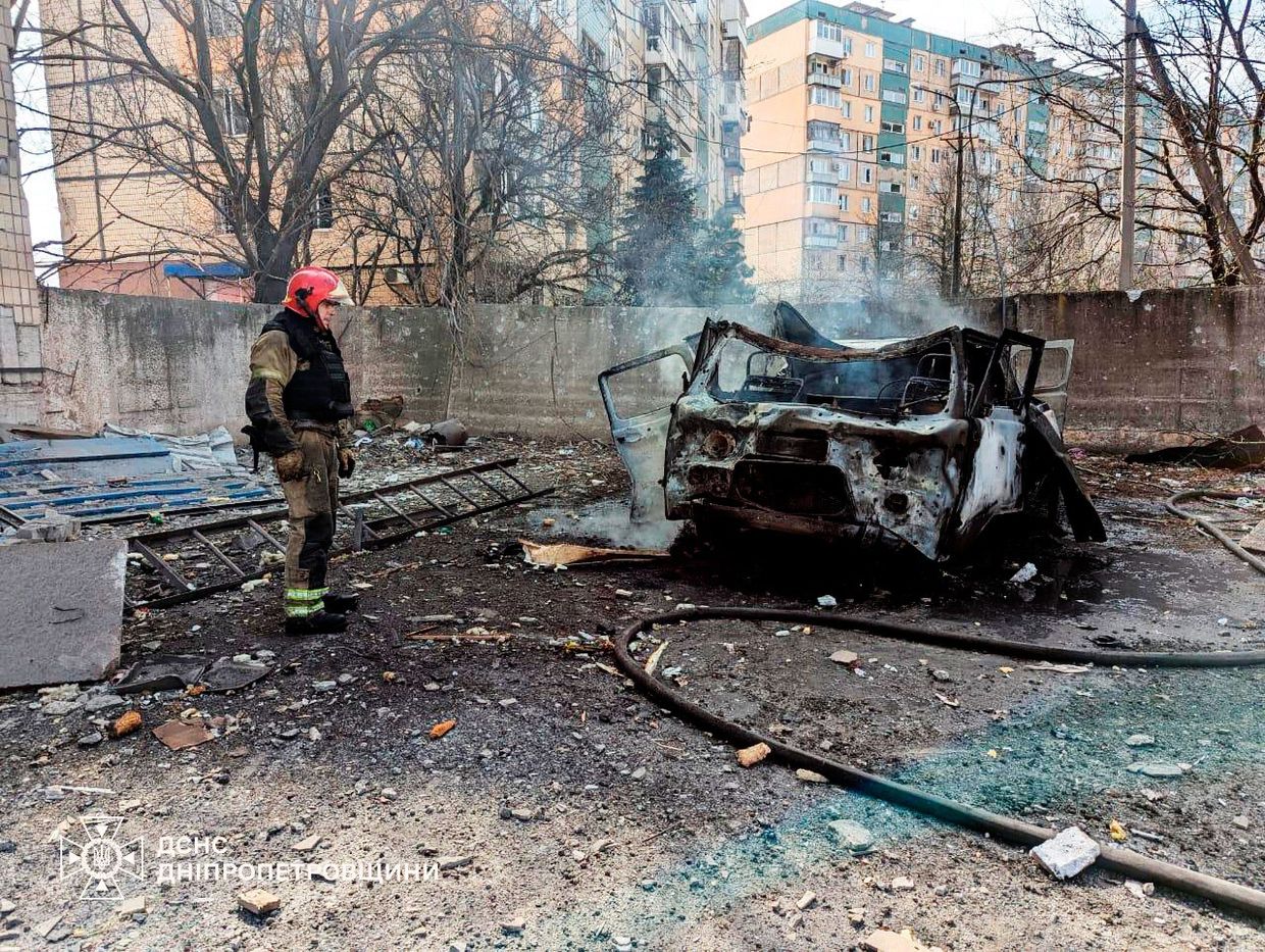 Russian missile strike on Kryvyi Rih injures 7