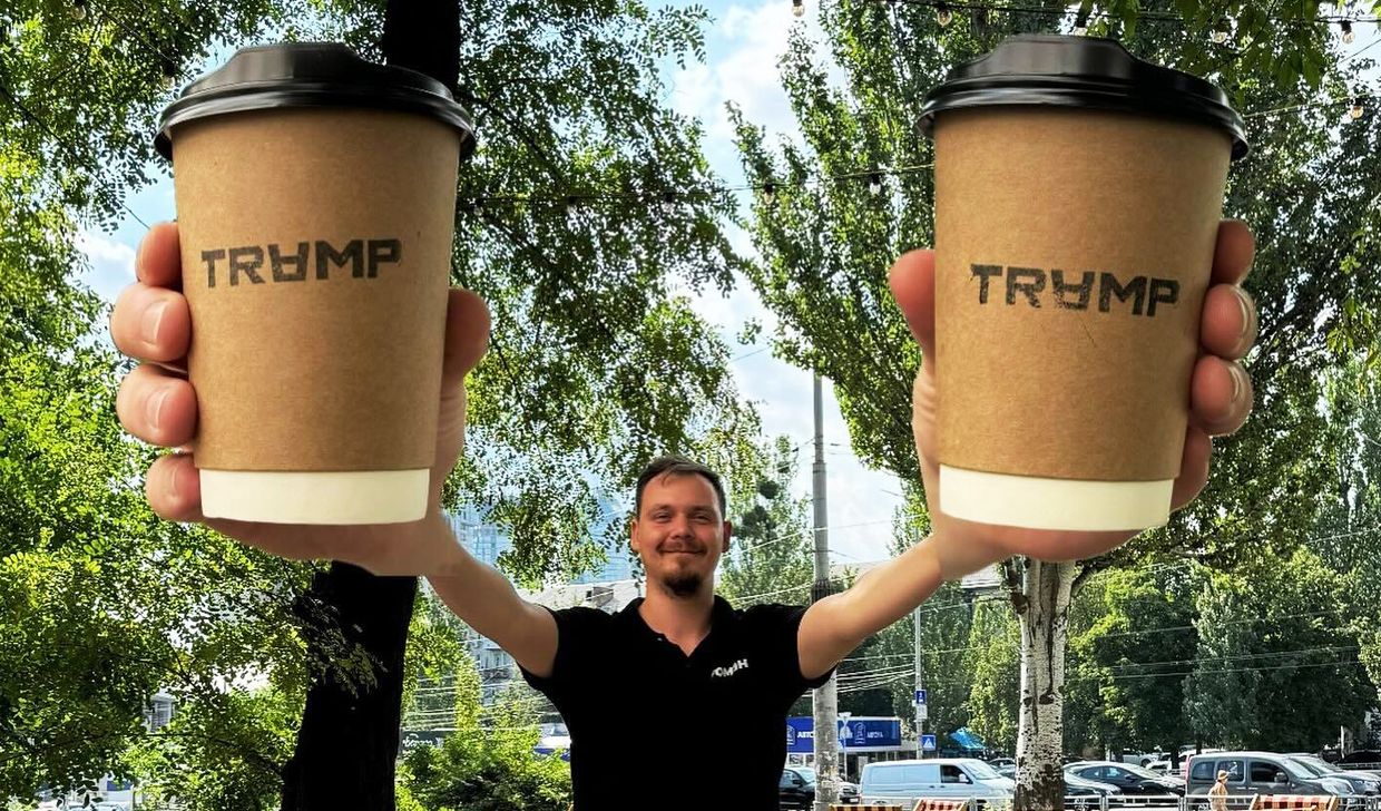 Kyiv coffee shop drops 'Trump' name amid growing discontent with US president