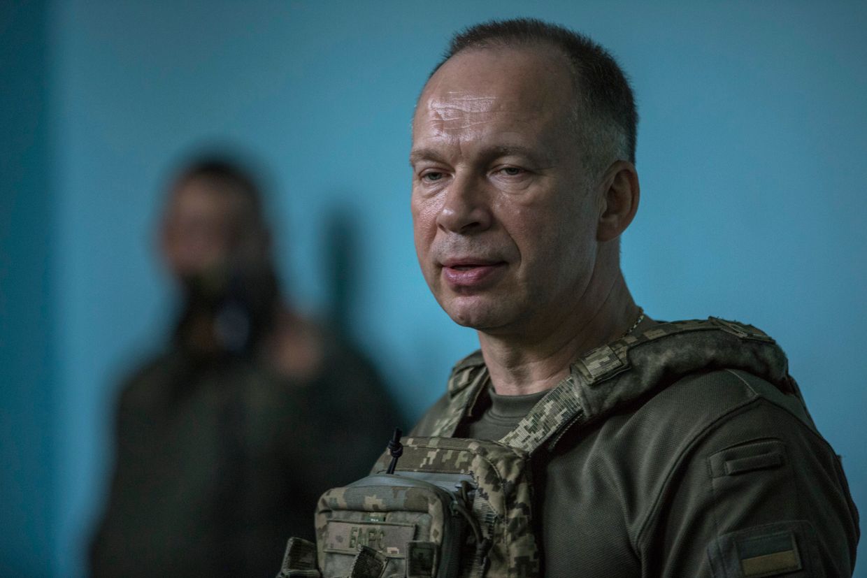 US aid has dropped, main support comes from Europe, Syrskyi says