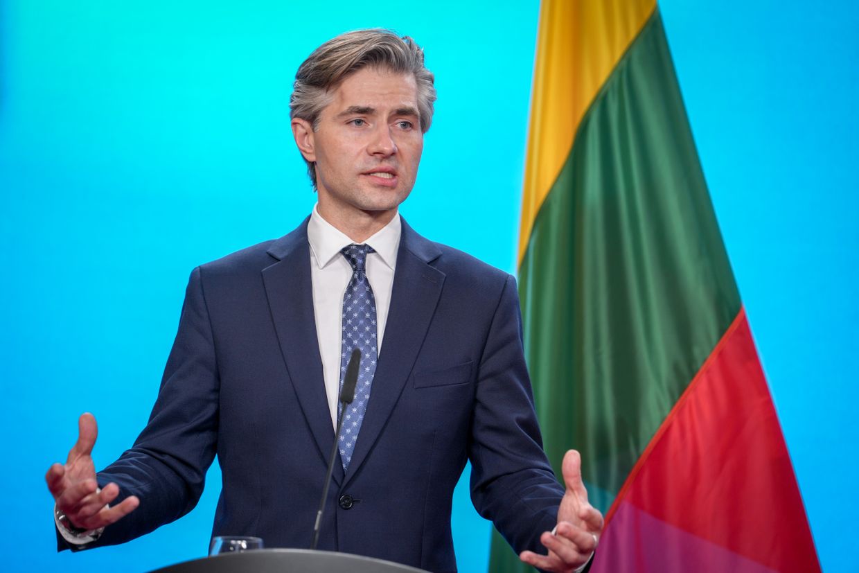 ‘We're talking naval, air and land’ – Lithuanian foreign minister on the ‘Coalition of the Willing’