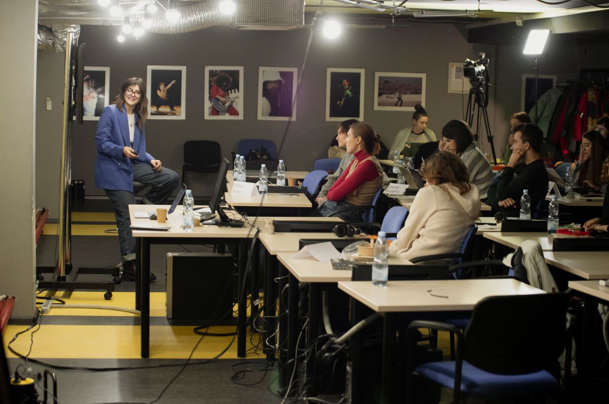 As the world looks away, Ukraine’s journalists are stepping up to tell the story themselves