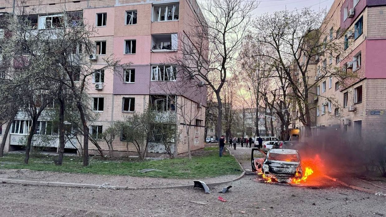 Zelensky calls for increased pressure on Russia following drone attack on Kherson power plant
