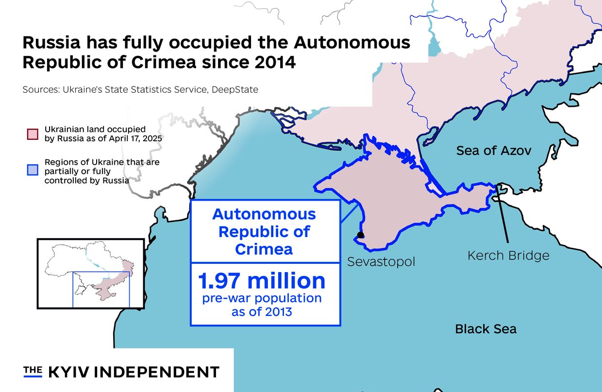 What to know about the 5 ‘key territories’ at the heart of Ukraine peace talks