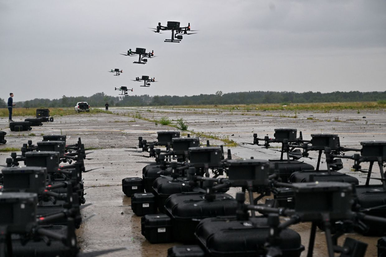 Ukrainian drones strike missile, drone arsenal in Russia's Bryansk Oblast