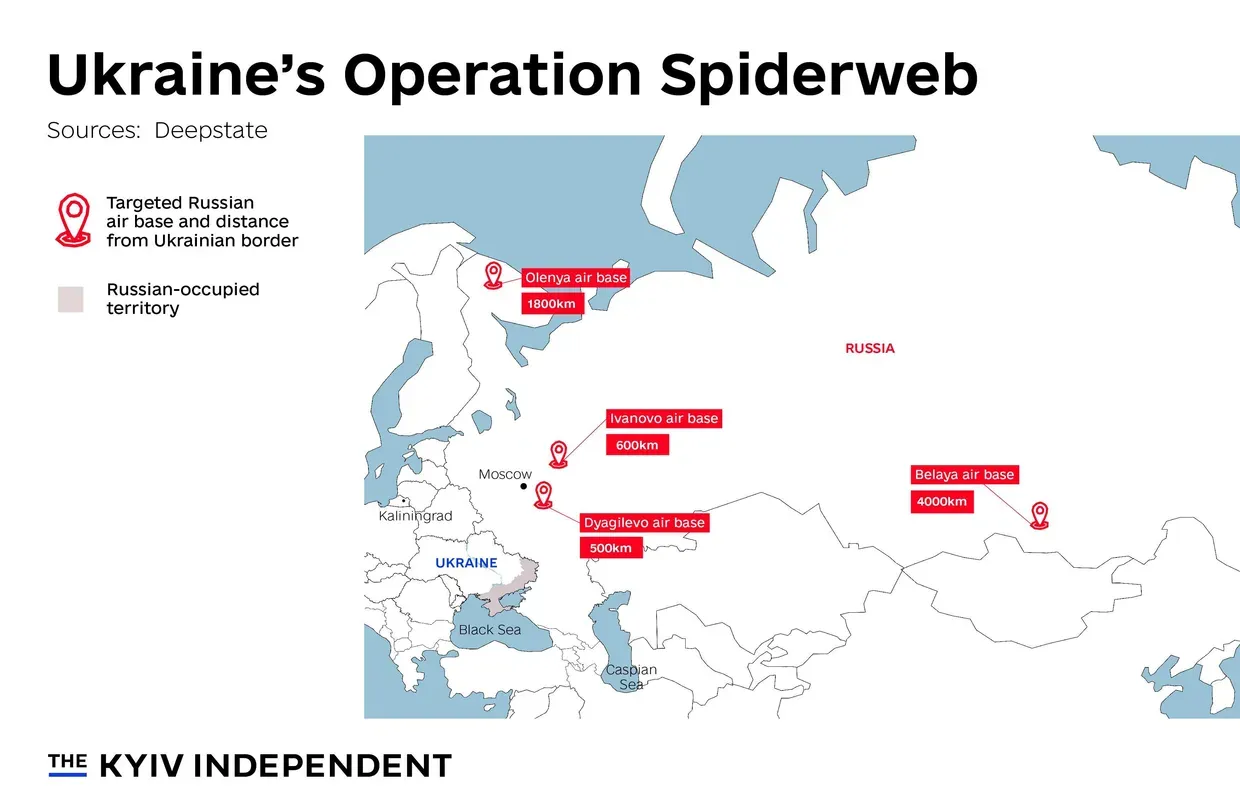 Ukraine reinvented Trojan Horse with Operation Spiderweb, NATO admiral says