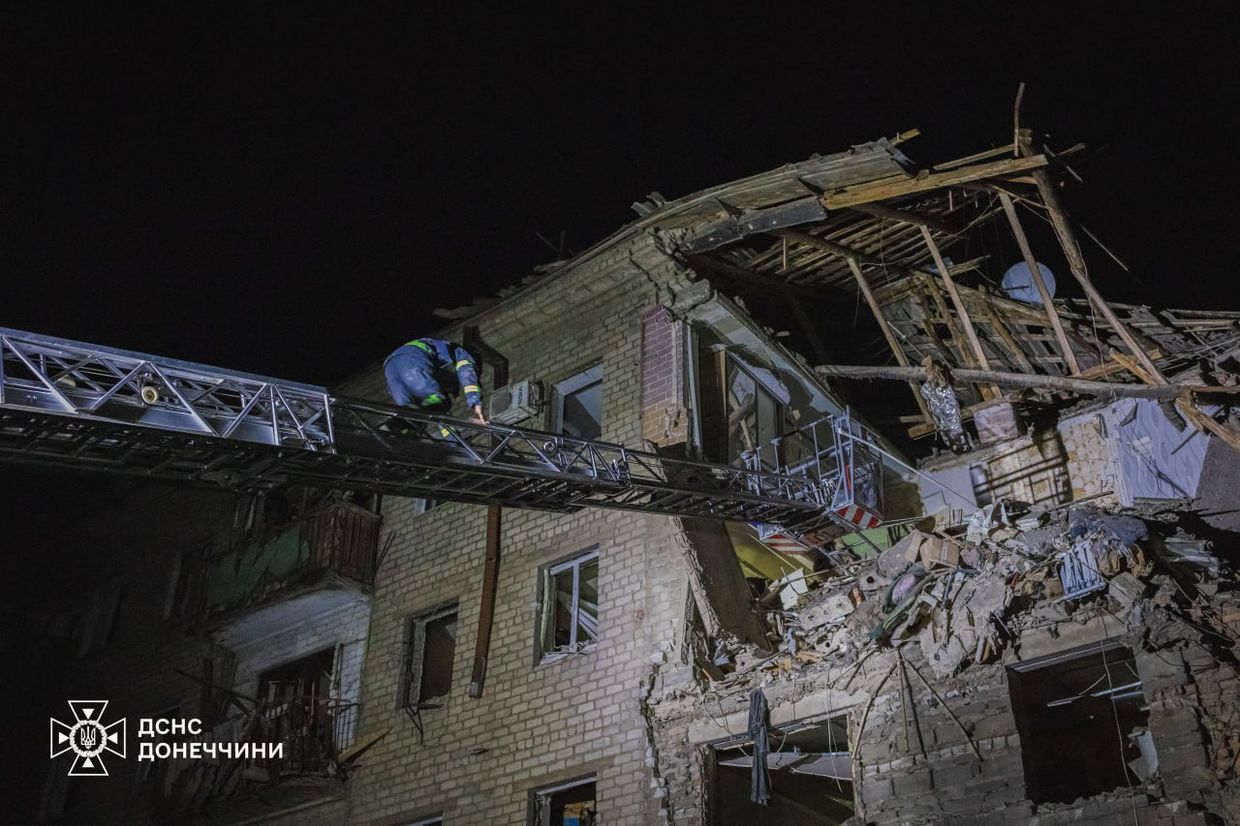 Russia launches drone attacks on Kyiv, injuring 2